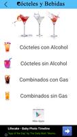 Cócteles y Bebidas Affiche