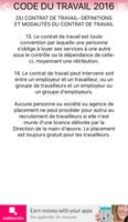 Code du Travail de Haiti 2016 syot layar 3