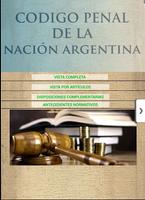 Codigo Penal Argentino Affiche