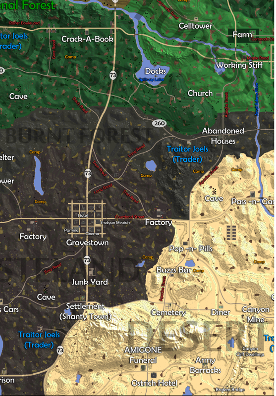 7 Days To Die Trader Map - Maping Resources