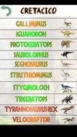 Dinosaurios Prehistoria Info Plakat