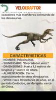 Dinosaurios Prehistoria Info capture d'écran 2