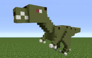 Dinosaurs Tutorial - Minecraft ảnh chụp màn hình 2