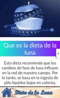 Dieta de la luna Ekran Görüntüsü 1