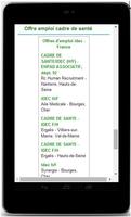 Emploi professionnels de santé screenshot 2