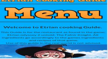 Entrian odyssey Cooking Guide पोस्टर