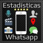 Estadísticas de Whatsapp icono