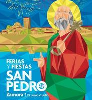 Fiestas San Pedro Zamora 2018 Affiche