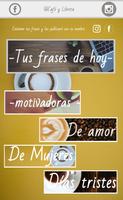 Frases Bonitas 2018 Café y Libreta poster