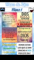 Frases de Dios en imágenes الملصق