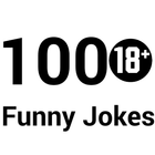 100 FUNNY JOKES 18+ icône