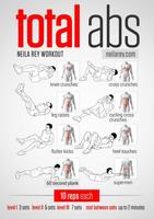 Home workouts- lose and gain Affiche