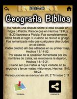 Geografía Bíblica Historia تصوير الشاشة 1