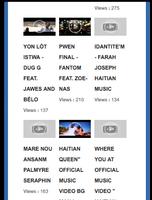 Haitian Musics app ảnh chụp màn hình 3