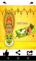 Onam Wishes and Greeting Card capture d'écran 3