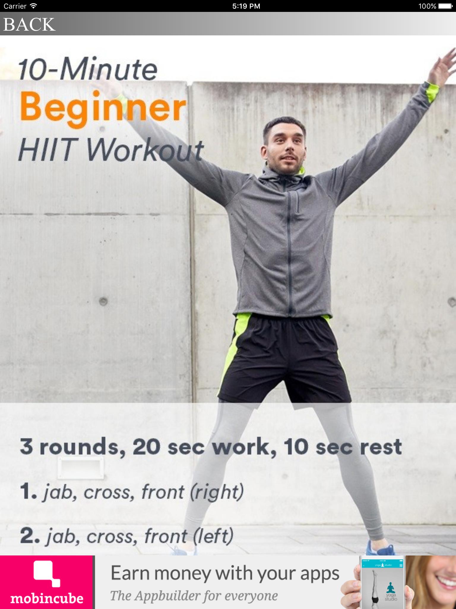 Hiit Workout For Beginners For Android Apk Download