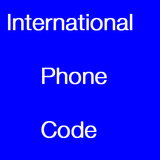 International phone code simgesi