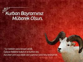 Kurban Bayramı Mesajları | Fotoğraflar ve Sözler Plakat