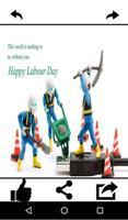 Labor Day Greeting Card پوسٹر