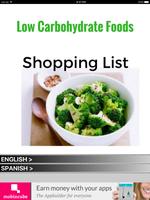 Low Carbohydrate-Shopping List स्क्रीनशॉट 1