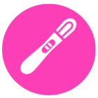 test de embarazo de verdad icône