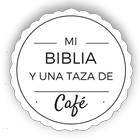 Mi Biblia y una taza de café icône