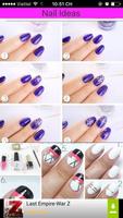 Nail art tutorial step by step Affiche