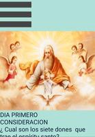 NOVENA ESPÍRITU SANTO Affiche