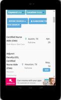 Nursing Jobs Search App Affiche