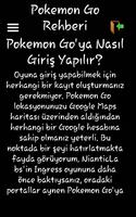 Pokemon Go için Türkçe Rehber Ekran Görüntüsü 1