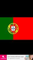 Portugal flag map capture d'écran 1