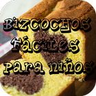 recetas bizcochos fácile niños biểu tượng