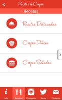 Recetas de Crepes screenshot 1