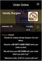 Varsity Burgers Cartaz