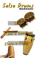 Salsa Drums Backtracks Affiche