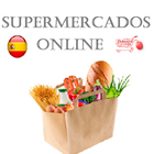 Supermercados online icône