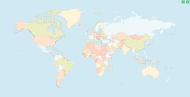 learn the world map Cartaz