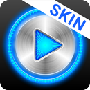 APK MusiX Hi-Fi Blue Skin for musi