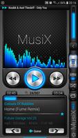 MusiX Hi-Fi Blue Skin for musi Poster