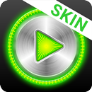 APK MusiX Hi-Fi Green Skin for mus