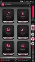 MusiX Hi-Fi Pink Skin for musi capture d'écran 2