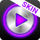 MusiX Hi-Fi Purple Skin for mu आइकन