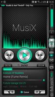 MusiX Hi-Fi Teal Skin for musi Poster