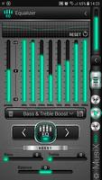 MusiX Hi-Fi Teal Skin for musi captura de pantalla 2