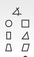 Geometry math calculator poster