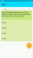 Number Series Aptitude Quiz تصوير الشاشة 2