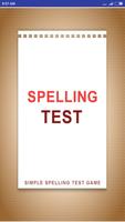 Spelling Test 포스터