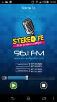 Stereo Fé الملصق