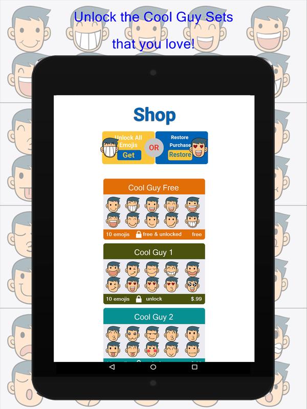 cool guy emoji apk download free entertainment app for android