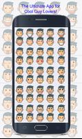 Cool Guy Emoji โปสเตอร์